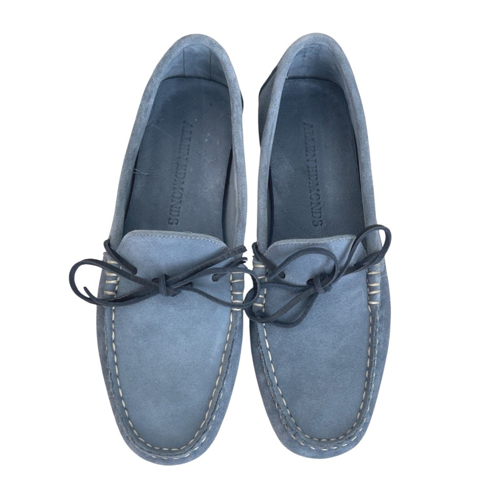 ALLEN EDMONDS Super Sport Blue Suede Moccasin Driving LoaferEXCELLENT CONDITION!